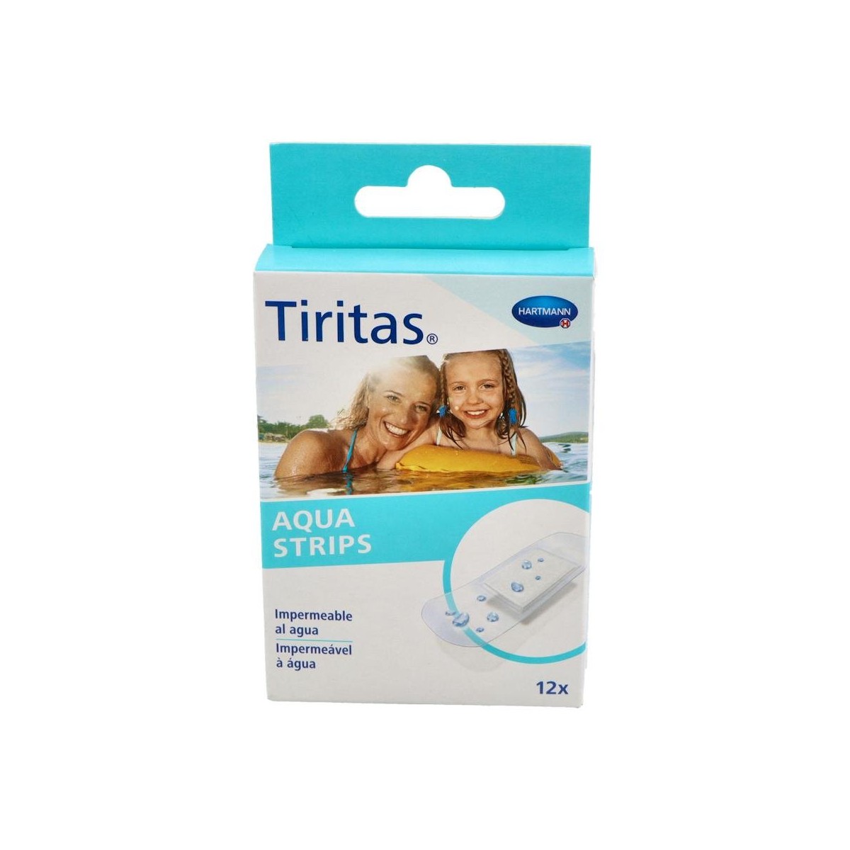 Tiritas Aqua Strips 25X72Mm 12 Uds
