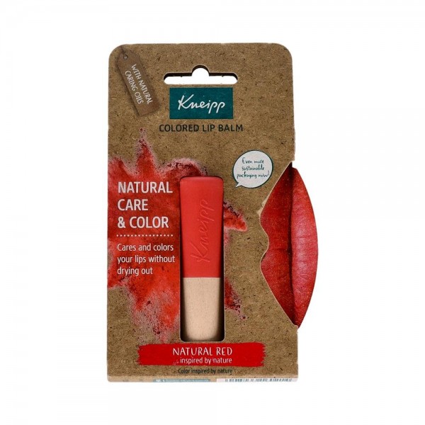 Kneipp Balsamo Labial Natural Red 3,1 G