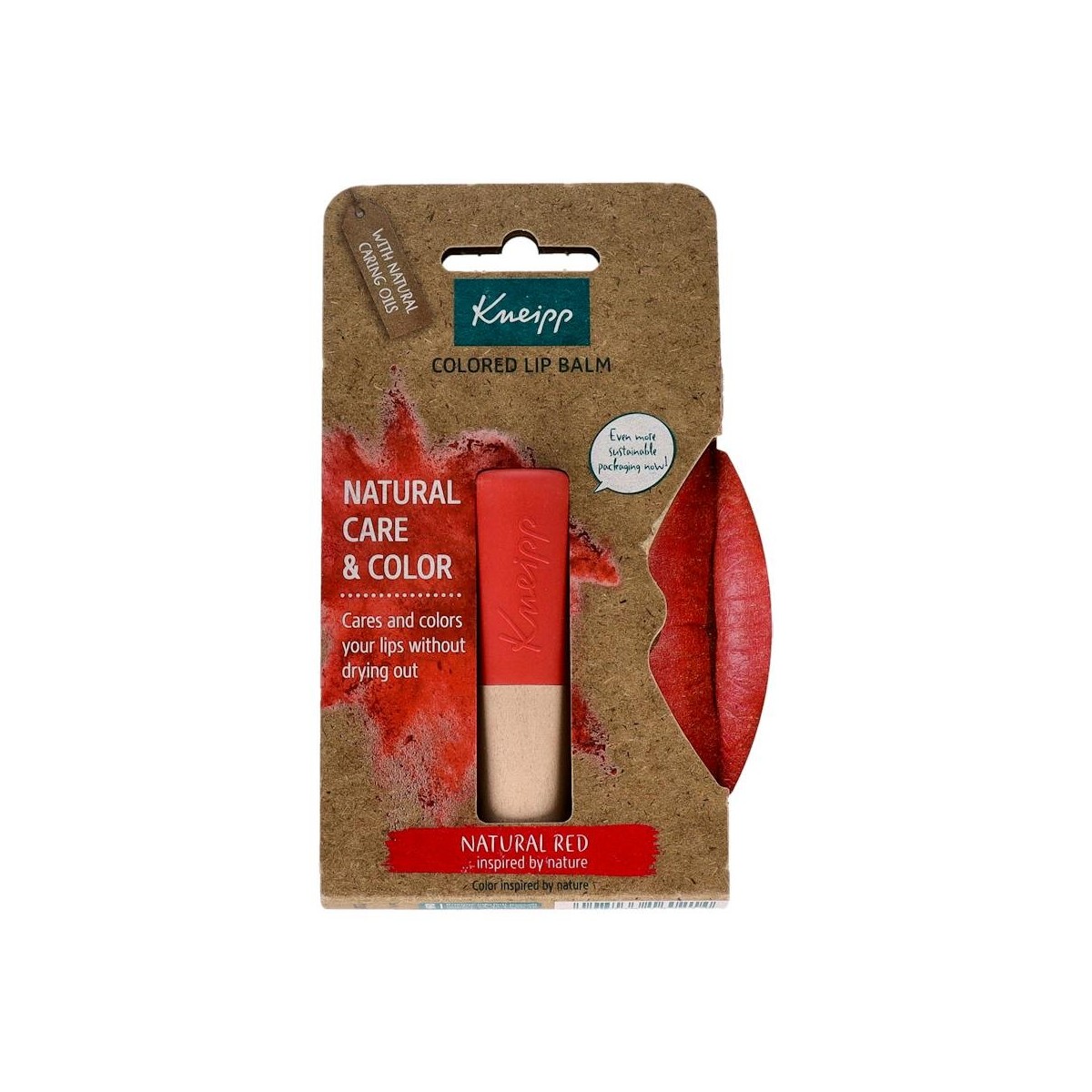 Kneipp Balsamo Labial Natural Red 3,1 G
