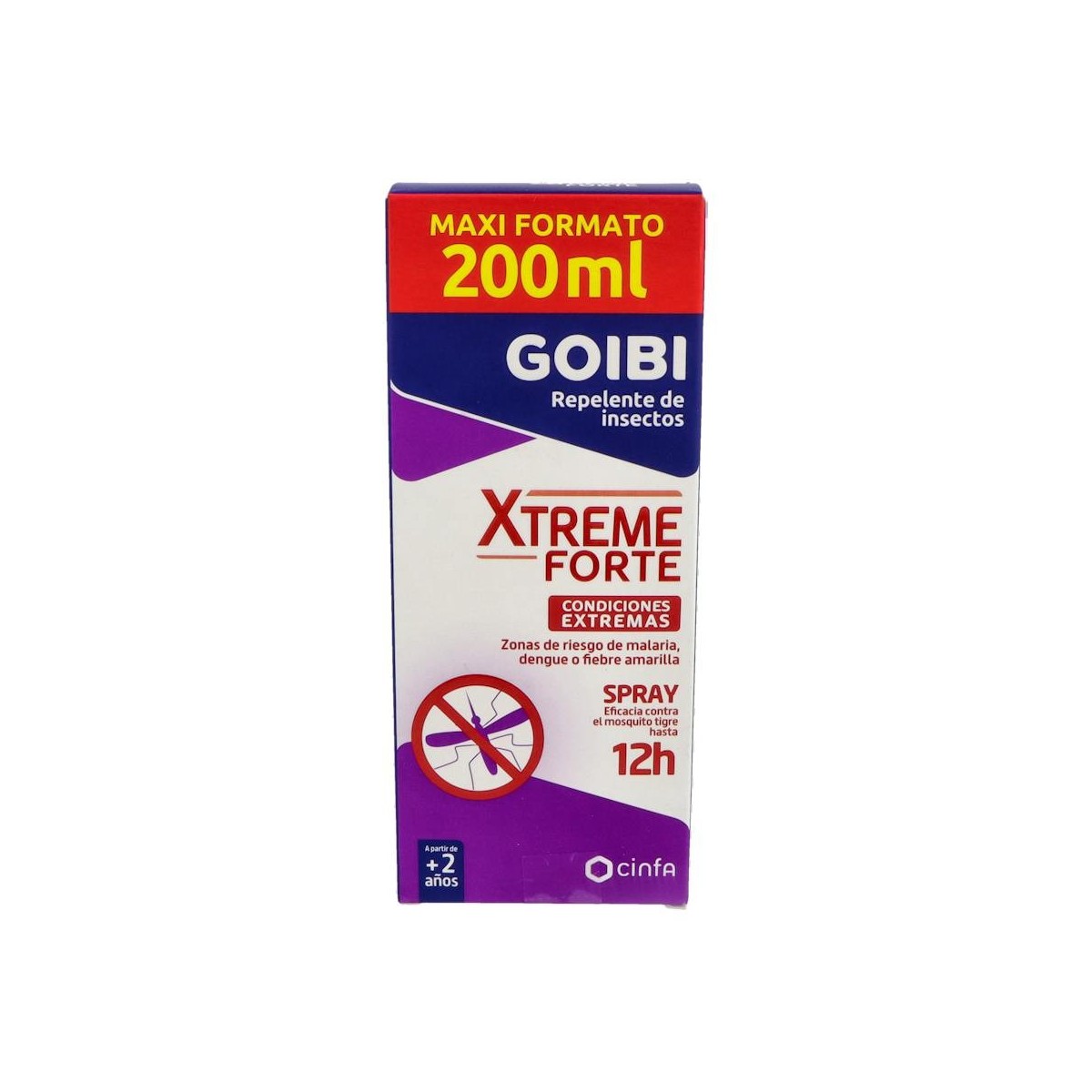 GOIBI XTREME FORTE REPELENTE DE INSECTOS 200 ML