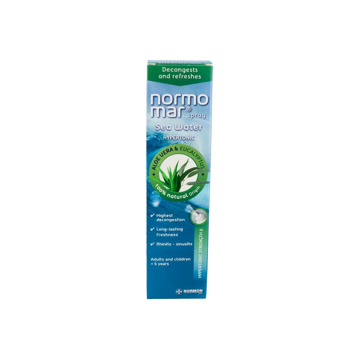 Normomar Spray Nasal Descong. Aloe Eucalip 120Ml