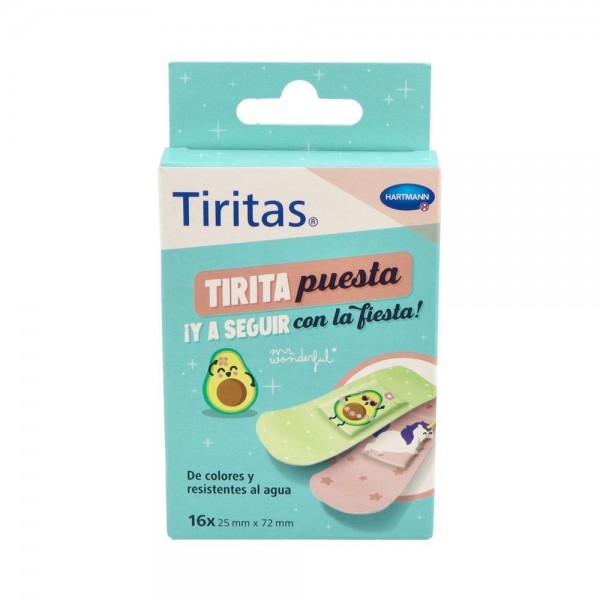 Tiritas Mr. Wonderful Aposito Adhesivo 16 U 72 Mm X 25 Mm