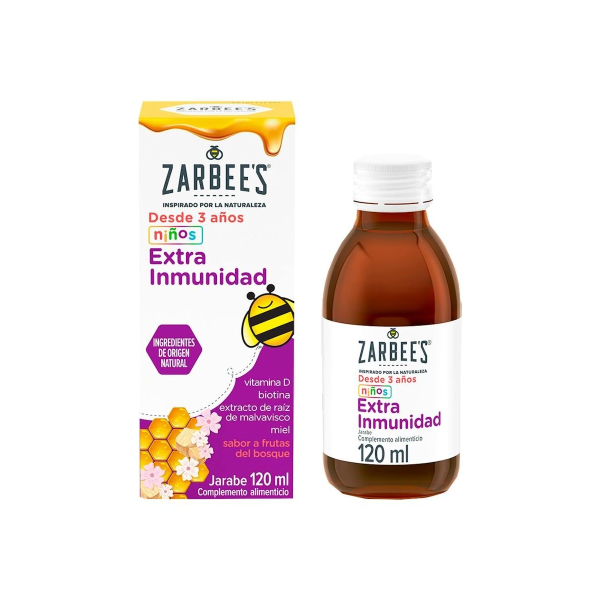 Zarbee's Jarabe inmunitario niños Extra...